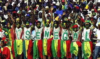 les suporters du senegal