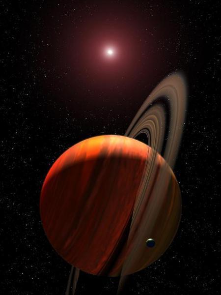 trois soleil sur une planete